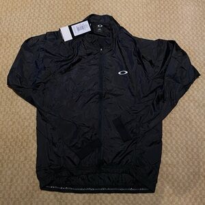 Oakley Jawbreaker Road Jacket  Cycling Lightweight Mens Jacket Black NWT jersey